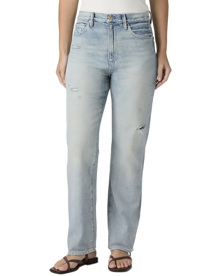PAIGE Sawyer Seamed Beltloops Mic Drop Destructed Jean