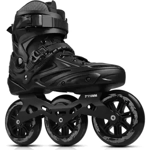 Inline Skates for Men Women, 3 Wheel Roller Skates  for Male Female,  Fitness Inline Speed Racing Skates for Adult and Unisex