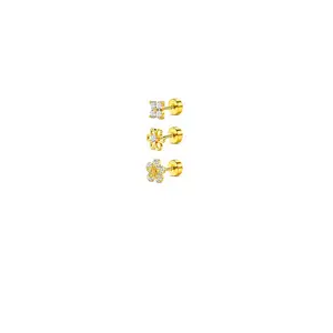 Wildflower Flat Back Studs