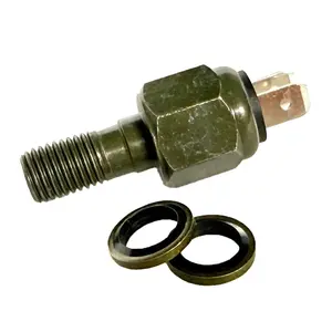 Motorcycles Off-Road Atv Hydraulic Brake Light Switch, Banjo Bolt M10x1.25 Pitch, Universal Fit for Yamaha Harley Honda Suzuki