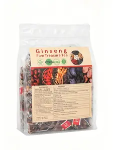 Ginseng Kidney Tea, Organic Chinese Herbal Beverage for Men & Women, Natural Detox Cleanse Formula, Value Pack Healthy Traditional Kidney Support Tea