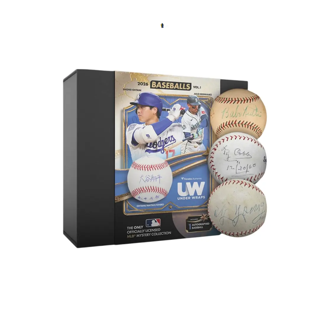 2026 Under Wraps MLB Autographed Baseball Volume 1