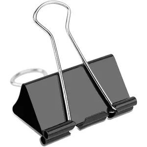 Binder Clips 2 inch, (72 Pcs) Big Paper Clips for Office