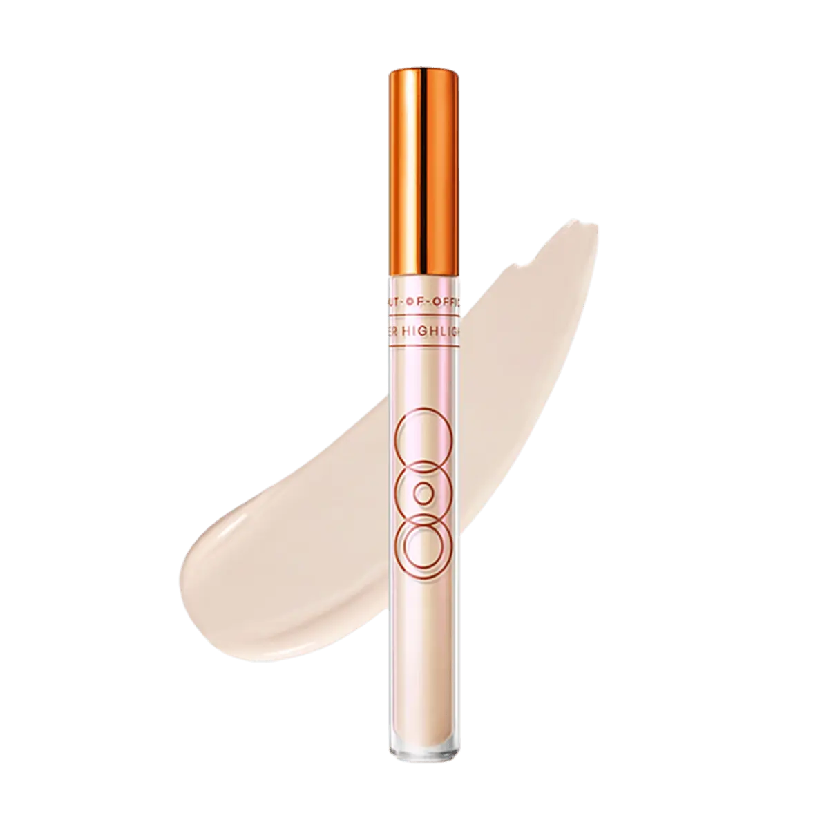 OUT OF OFFICE Highlighter Stick - Lightweight Makeup Cosmetic, Liquid Contour & Radiant Brightener for Under-Eye & Cheekbone Flawless Glow, 3ml Celebrity Favorite, Brightening, Blend, Complexion Stick Highlighters & Luminizers, Under-Eye Area, Swipe And B