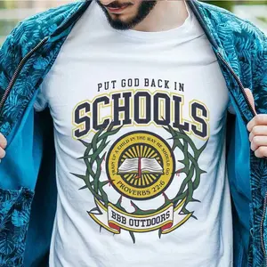 Put God Back In Schools BBB Outdoors Shirt