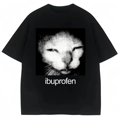 Vintage Funny Cat Meme Graphic T Shirt Men Women Humor Fashion T Shirts Oversize Cotton Casual Streetwear T-shirts# high-quality cotton casual top# high-quality cotton casual top