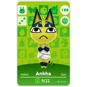 Ankha - Villager NFC Card for Animal Crossing New Horizons Amiibo
