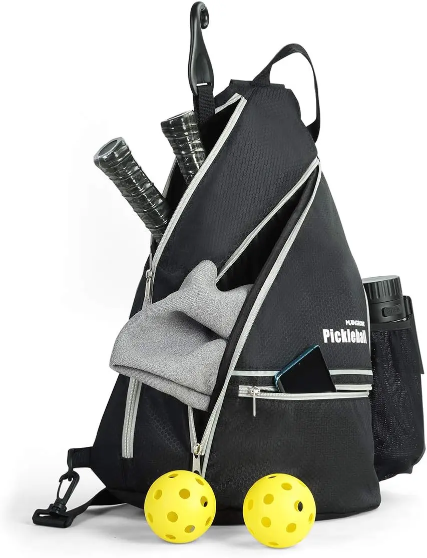 Mangrove Pickleball Bag, Men'S & Women'S Pickleball Backpack, Adjustable Sling Bag W/Fence Hook/Large Capacity/Safety Pocket MANGROVE