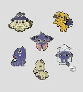 Kaleidos Creative - Wild Magic Tarot Volume I - Mystery Box Enamel Pins- Blind Box