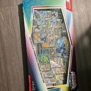 Prismatic Lucario EX and tyrantitar ex premium collection