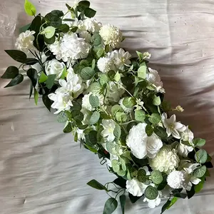Fresh Artificial Flower Arrangement, Wedding Archway Path Decor, Universal Floral Set, Realistic Fake Flowers for Events
