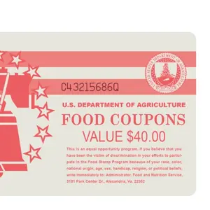 3 pack food stamps Themed Stickers. The Ultimate Rectangle Sticker for Anywhere & Anything | Waterproof Vinyl | Clean Minimal Tech Aesthetic | Perfect for Laptops, Phones & Everyday Use