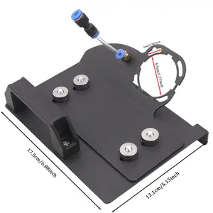 45 Degree Tile Chamfering Tool with Base Plate, Type 100 Angle Grinder Stand for Tile 45 °   Chamfer Cutting, Angle Grinder Stand for Cutting Ceramic Stone Power Tools