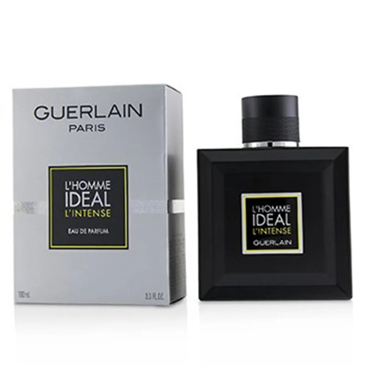 Men's 212 MAIN L Homme Ideal L Intense Spicy-Sweet EDP Body Perfume Spray, 3.3 fl oz, Amber Vanilla Scent, Bold Fragrance, Ideal for Evening Wear
