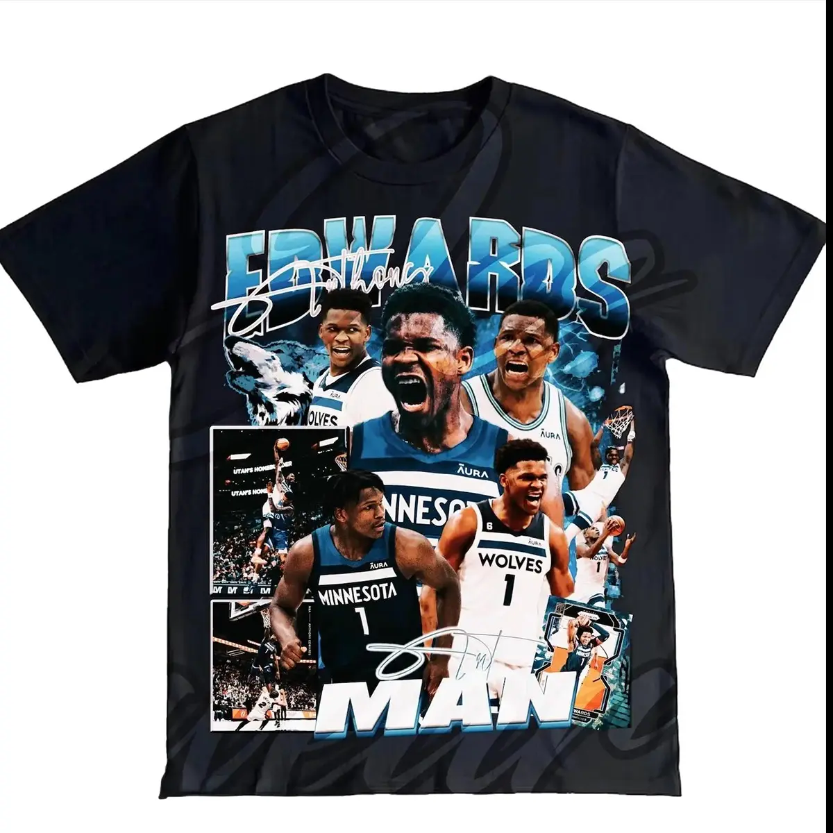 Anthony Edwards shirt Classic Vintage Bootleg Player T Shirt