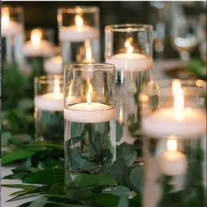 Floating Candles Set of 60, Long Burning Time 5-6 Hours, Perfect for Valentine's Day, Wedding Proposals, Anniversary Decorations, Decorative Ambiance Lighting