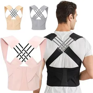 Adjustable Unisex Waist Trainer Belt, Posture Corrector for Men & Women, Daily Wear, Teenagers Posture Correction, Back Support, Spine Alignment, Posture Straps