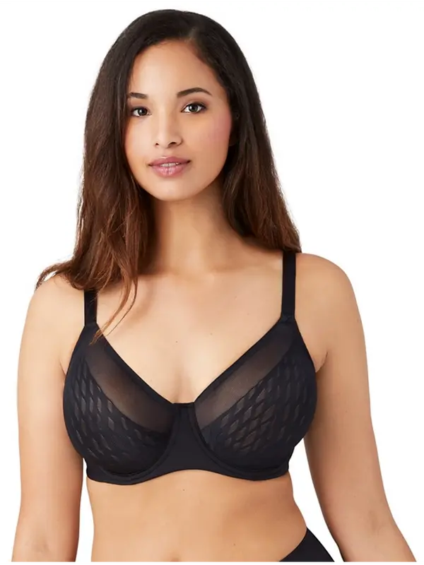 Women's Seamless Lightweight Bra with Bust Lift, Full Coverage Underwire Support, Minimalist Style for a Customized Fit, Hand Wash, Powerful, Flat Neck, Hook-Back, Nylon-Spandex, Adjustable Shoulder Strap, Cupped, Casual, Straps, Bustline