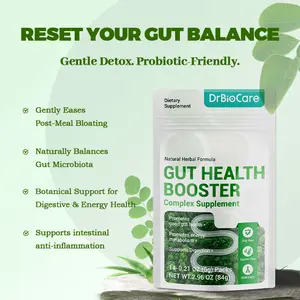 【HOT PICK!】DrBioCare 7-Day Gut Reset – Supports Digestion, Colon Health, Regularity & Nutrient Absorption – With Moringa & AKK