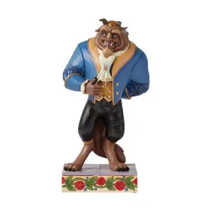 Jim Shore Disne y Traditions Be ast Figurine 10 in H