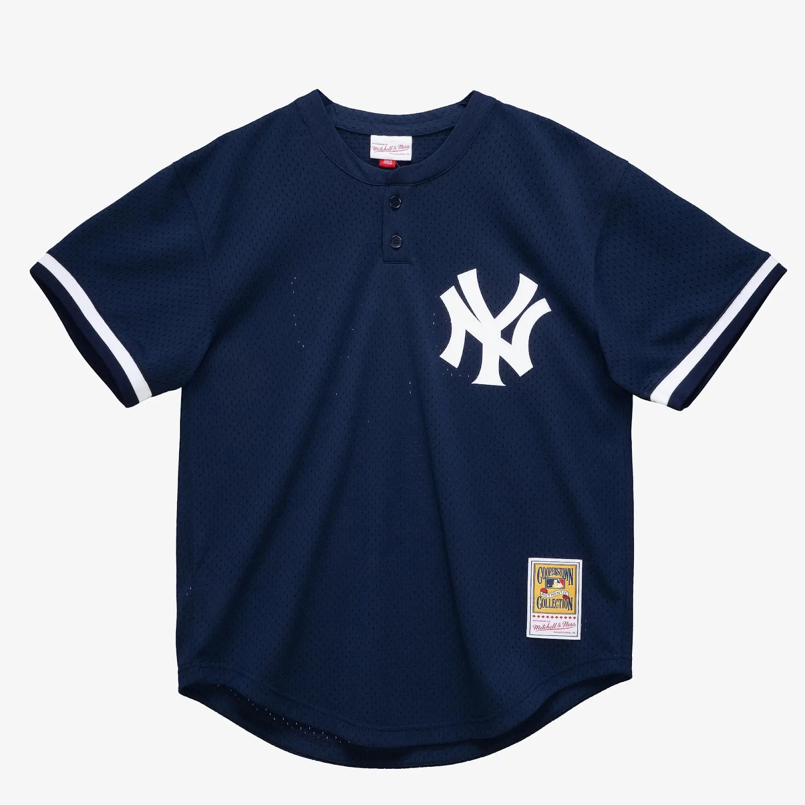 Derek Jeter New York Yankees Navy 1995 Mesh Batting Practice Jersey - Mitchell & Ness MLB Throwback, 90s Retro Baseball Jersey