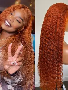 Fashion Ultra Soft 26 Inch Lace Front Wig, 180% Density Curly Pre-Banked, Daily Use, All Seasons