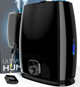 Everlasting Comfort 6L Humidifier - Large Room No-Filter, for Plants, Baby, Allergies, Dry Skin, Congestion, 50 Hr Run Time, Easy Clean Everlasting Comfort 6L Humidifier - Large Room No-Filter, for Plants, Baby, Allergies, Dry Skin, Congestion, 50 Hr Run Time, Easy Clean