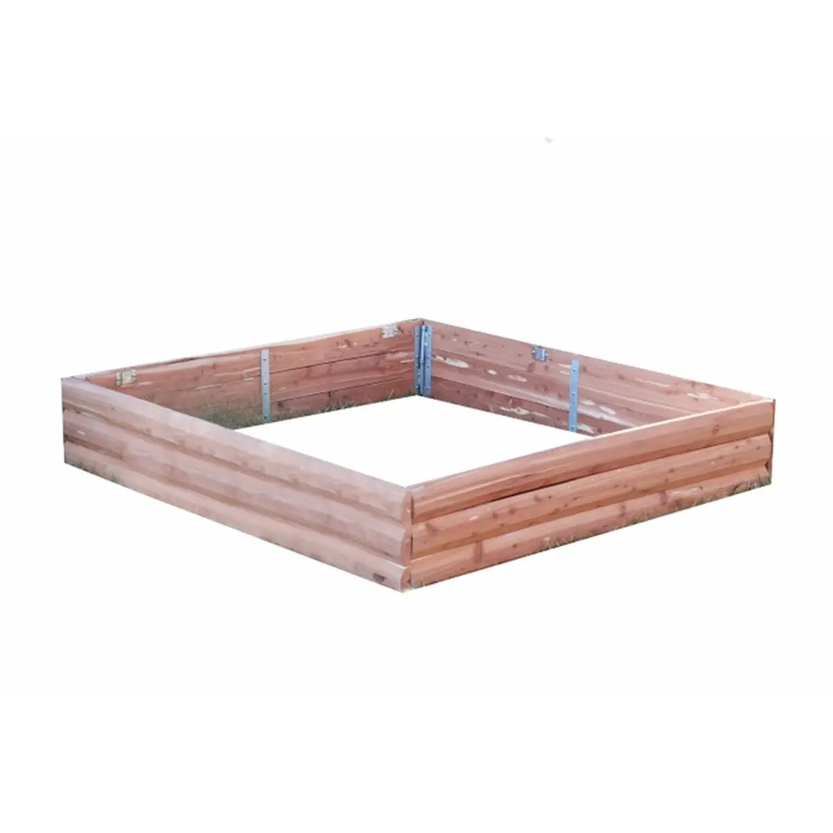 Aromatic Red Cedar Raised Garden Bed with Wood Frame - 47x47x9 in, Rot and Insect Resistant, Self-Lock, Environmentally Friendly, Easy-to-Assemble Outdoor Gardening Raised Bed