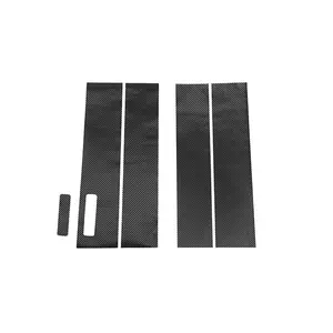 For 2015+ Ford F150 Exterior Car Window Pillar Cover Trim Sticker