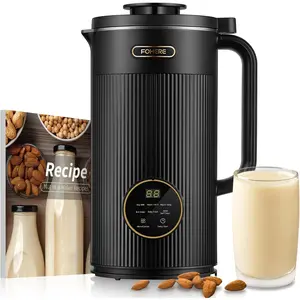 6 in 1 Nut Milk Maker Machine 35oz Homemade Almond Oat Soy Plant Based Dairy Free Milk Baby Food Maker with 12H Timer Self Clean Keep Warm Boil Water