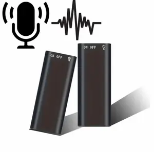 Professional Voice Activated Recorder, Noise Canceling Audio Recorder, Ultra Slim Portable Recording Device for Business Meetings, Lectures
