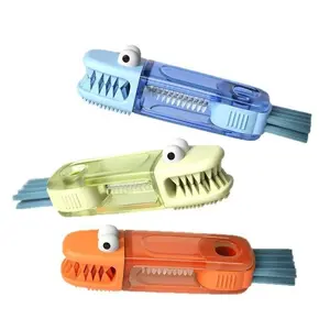 3-In-1 Multifunctional Cleaning Brush Set, Silicone Gap Cleaner, Easy Home Kitchen Cleaning, Fun Multi-Color Design Household Cleaning Tool, Effective Housework Tool, Scrubber Cleaning, Household Items