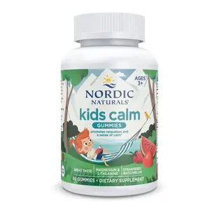 Nordic Naturals Calm Gummies – Strawberry Watermelon, 60 Count