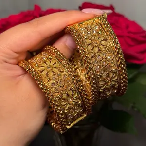Authentic Gold plated kangan/kada