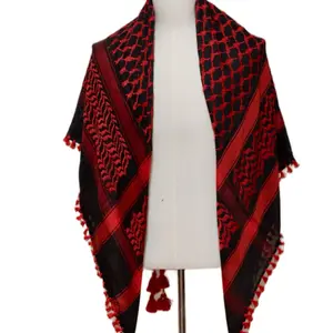 Ahla Shabab Black & Red Hatta/Kuffiyeh