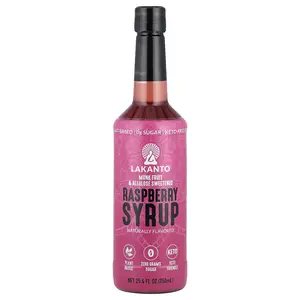 Lakanto Raspberry Syrup, 25.4 fl oz (750 ml)