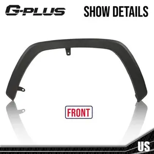 Fender Flare Molding Trim, Front Left Driver Side for 2019-2022 Toyota Rav4, Paintable Finish Hardware with Styling Trim, Tire Coverage & Appearance Boost