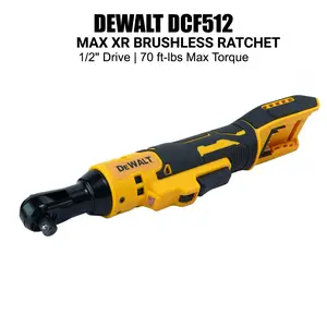 Dewalt DCF512 Brushless 3/8 Drive Wrench For Tight Space Mechanics, 1.1kg Lightweight Frame Integrated Illumination Function high torque tool