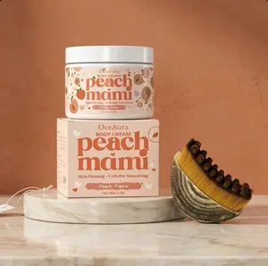 Radiant Hydrating Body Cream - Firming & Softening Peach Formula for Men & Women, Ideal Autumn-Winter Skin Moisturizer