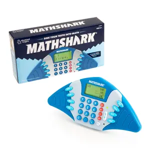Educational Insights MathShark Digital Math Game, Handheld Electronic Math Learning Game For Kids, Ages 6+