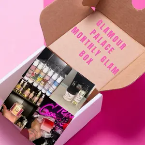Glamour Palace self care boxes Box filled with our skin care products