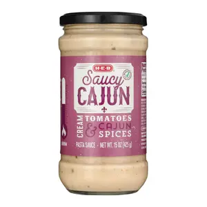 H-E-B Gourmet Cream Sauces – Saucy Cajun & Creamy Poblano