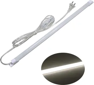 110V Under Cabinet Lights,17inch LED Under Counter Lighting with 6foot Plug Cable,Reading Desk Lamp for Kitchen/Shelf (Naturally White 4000K)