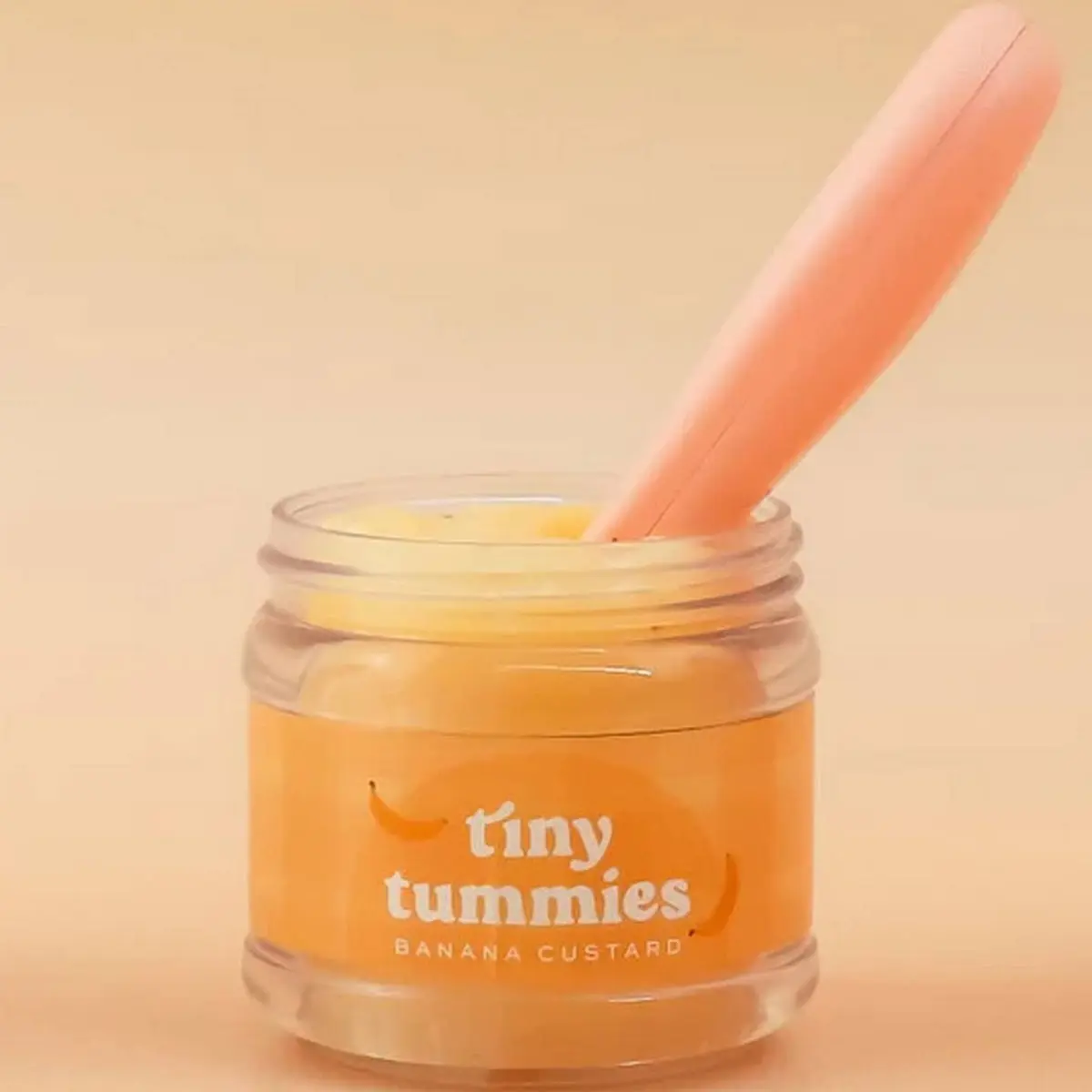 Tiny Tummies Jar & Spoon - Banana Custard