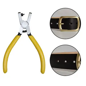 5 Inch Mini Watch Band Punch Pliers, Leather Hole Punch Tool, DIY Leather Strap Opening Kit, Precision Jewelry Making Accessory, Hand Tools