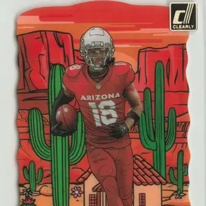 Divy Spot for Marvin Harrison Jr. 2024 Clearly Donruss #12 Downtown /(SSP) Rookie