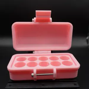 Pink Panther Edition 3ml Peptide Storage Container - Secure Stylish Protection Boxes Organizer for Peptides GLP-1s - Fits Vials Up to 17mm Diameter
