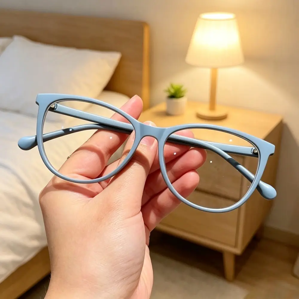 1pc Anti Blue Light Glasses, Unisex Fashion Eyeglasses, Suitable for Home, Office and Outdoor Daily Wear