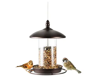 Backyard Expressions Metal Hanging Bird Feederor Outside