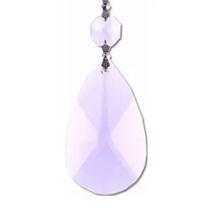 Light Purple British Oval Crystals